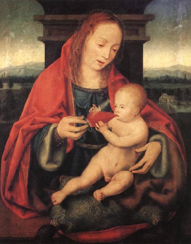 CLEVE, Joos van Virgin and Child fg oil painting image